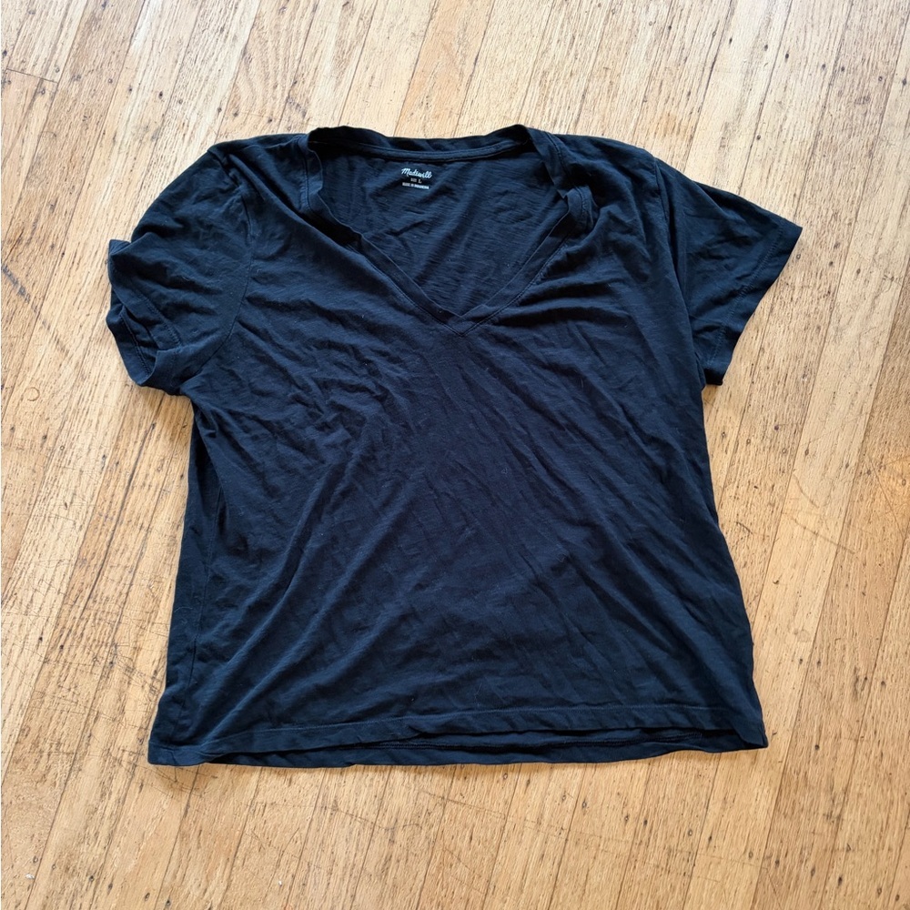 Madewell 100% cotton v neck tee
